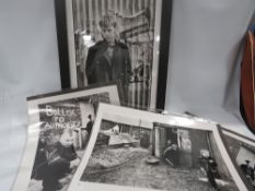 A collection of vintage 1970s social history / cultural large black and white photographic prints