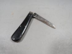 A vintage folding pruner no 6 Norfolk Street Sheffield