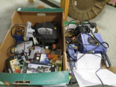 A Nintendo 64 games console, games and accessories (unchecked) together with a Nintendo gamecube