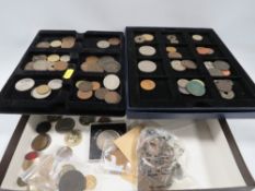 A box of collectors coins