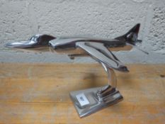 A model Harrier jet **