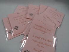 Eleven books of gold leaf