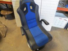 An X Rocker / Adrenaline gaming chair unchecked