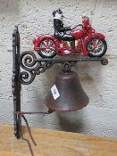 A motorcyclist bell**