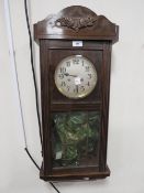 A vintage wall clock