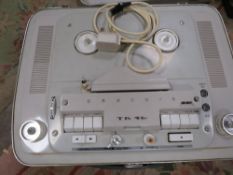 A Grundig reel to reel and accessories