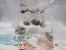 A collection of assorted British coinage to include Georgian examples