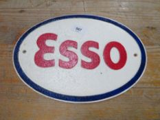 Esso plaque**