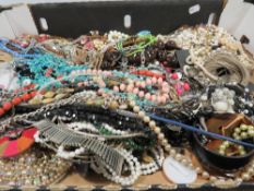 A box of costume jewellery