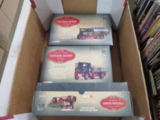 Three boxed Vintage Glory of Steam limited edition 1:50 scale vehicles 2 x Foden wagons and 1X