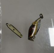 Two miniature pen knives
