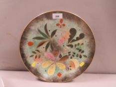 A vintage Rosenthal hand painted abstract design charger