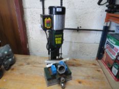 A BM16 record powered bench morticer and some bits