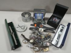 A collection of wristwatches