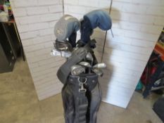 A set of Bayhill golf clubs