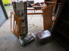 A Titan woodworker work center saw with accessories