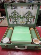 A vintage Sirrim picnic hamper