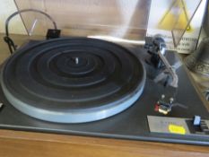 A retro trio record player deck