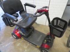 A Pride GoGo Boot mobility scoter missing ley & charger A/F