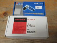 Two boxed air tools**