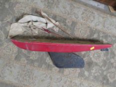 A vintage pond yacht A/F