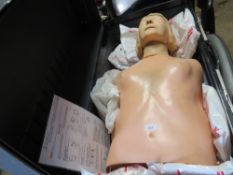 A Resusci Anne adult resuscitation mannequin