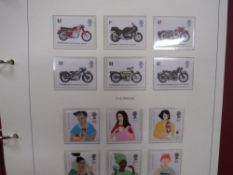 A Great Britain stamp album collection