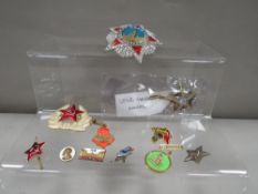USSR/CCCP vintage medals and badges