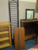 A mid-century teak Ladderax bookcase