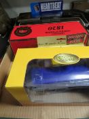 A tray of boxed toys to include Matchbox Models of Yesteryear