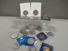 A small bag of collectable coinage