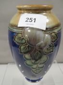 A Royal Doulton Lambeth vase
