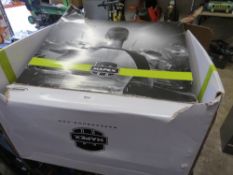 A boxed Mapex drummers stool