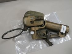 A Bicc Prescot phosphor bronze trolley bus cantilever electrical connection housing