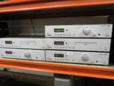 Five acoustic solutions audio visual separates to include an amplifier SP101, two DAB/FM tuner SP111