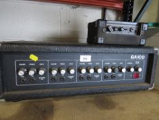 A GA100 DJ amplifier - house clearance