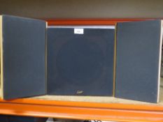 A Gale subwoofer 3070 and 2 speakers