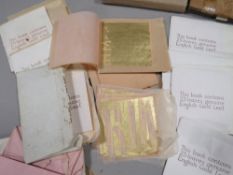 A small quantity of gold leaf