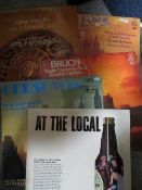 Two cases of LP records mostly classical and easy listening