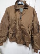 A Cobles Crosby pilot flying jacket size XL
