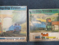 Two big big trains by Triang and contents (unchecked)