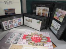A collection of stamps, first day covers etc