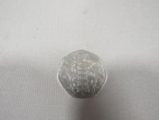 QE II 2009 Kew Gardens 50 pence coin