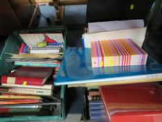 A large quantity of bus, train and tram ephemera to include books, scrapbooks, photograph albums