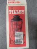 A vintage tilly storm light in original box X246B