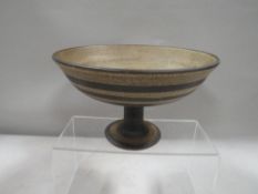 A small studio pottery comport