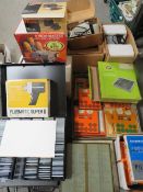 A collection of many projection slides, majority transport related to include bus, train and tram