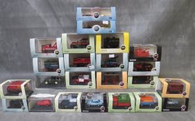 TWENTY THREE BOXED 1:76 SCALE OXFORD DIE CAST VEHICLES, to include two E-Type Jaguar three vehicle