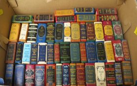 FIFTY MINIATURE CLASSIC DEL PRADO LIBRARY HARDBACK BOOKS