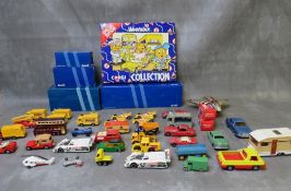 A COLLECTION OF DIE CAST VEHICLES, to include five boxed Weetabix vehicles, nine unboxed Weetabix